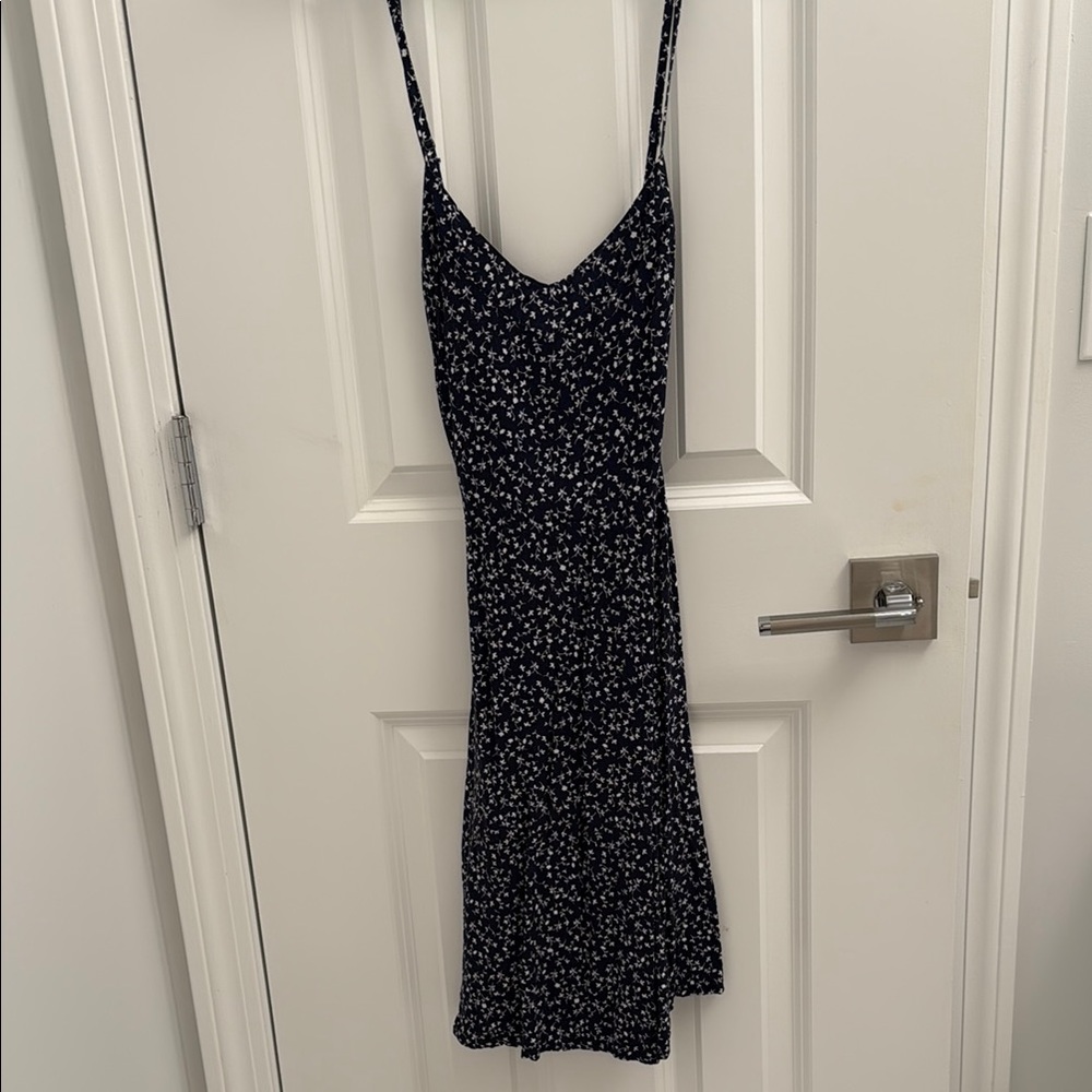 Blue Floral Dress
